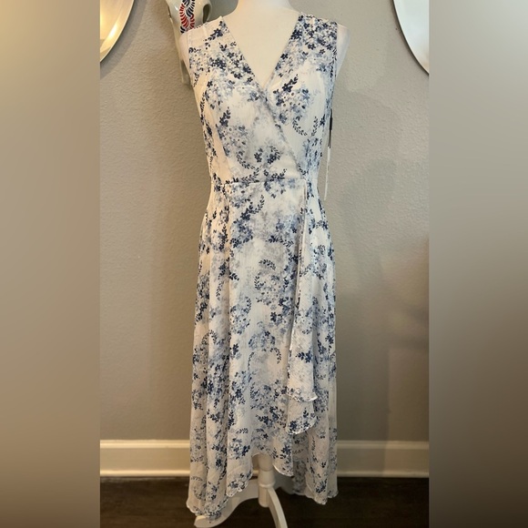 Womens Chiffon Cocktail And Party Dress - Picture 3 of 5